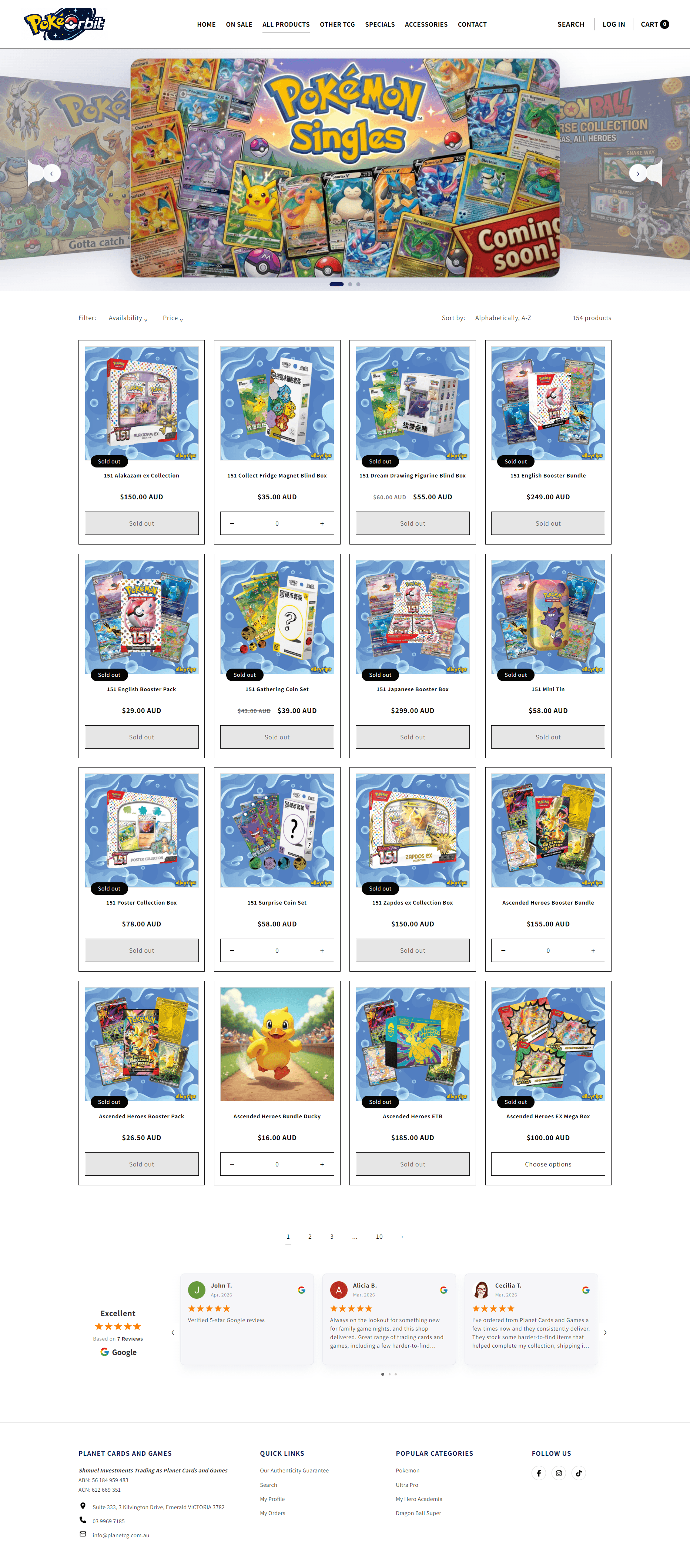 WEB BÁN CARD POKEMON 