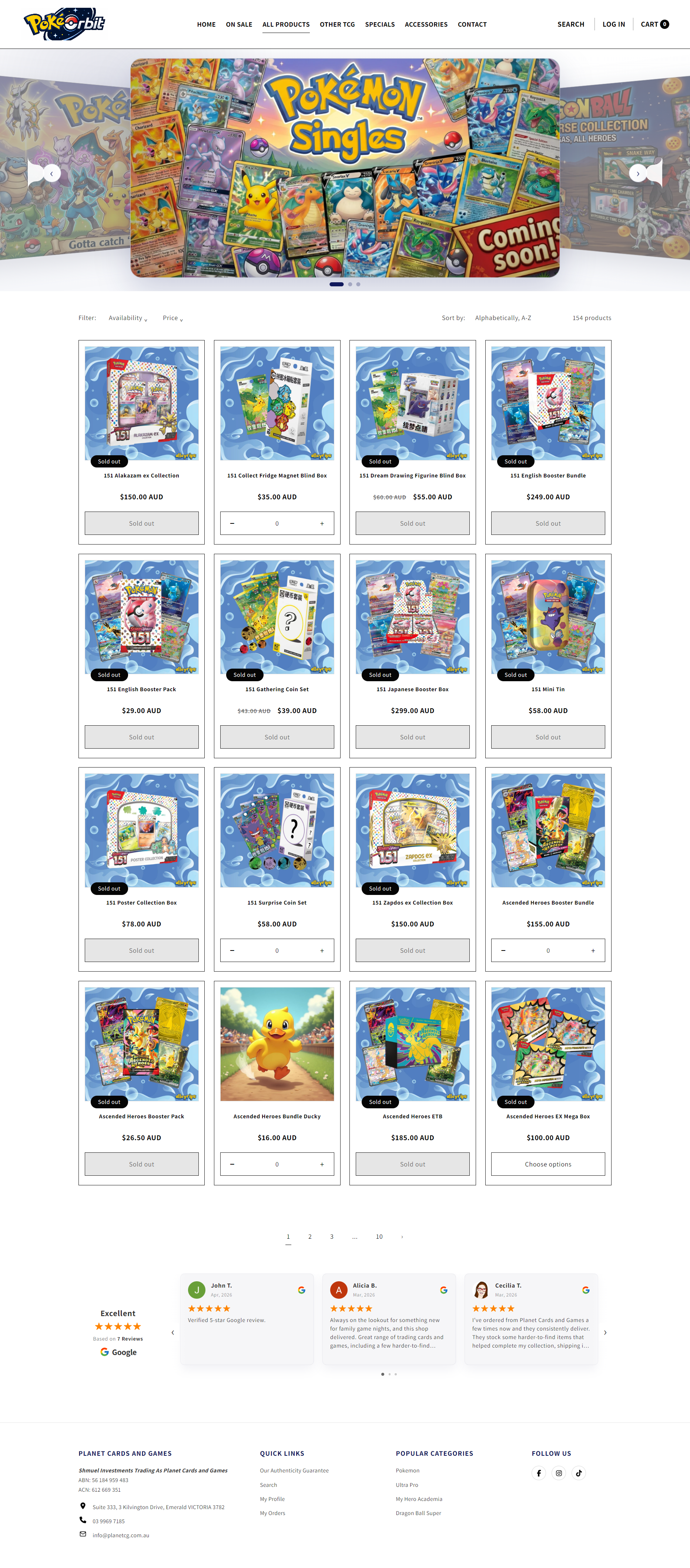WEB BÁN CARD POKEMON 